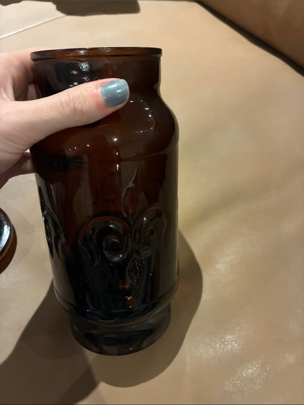 Glass Apothecary Jar